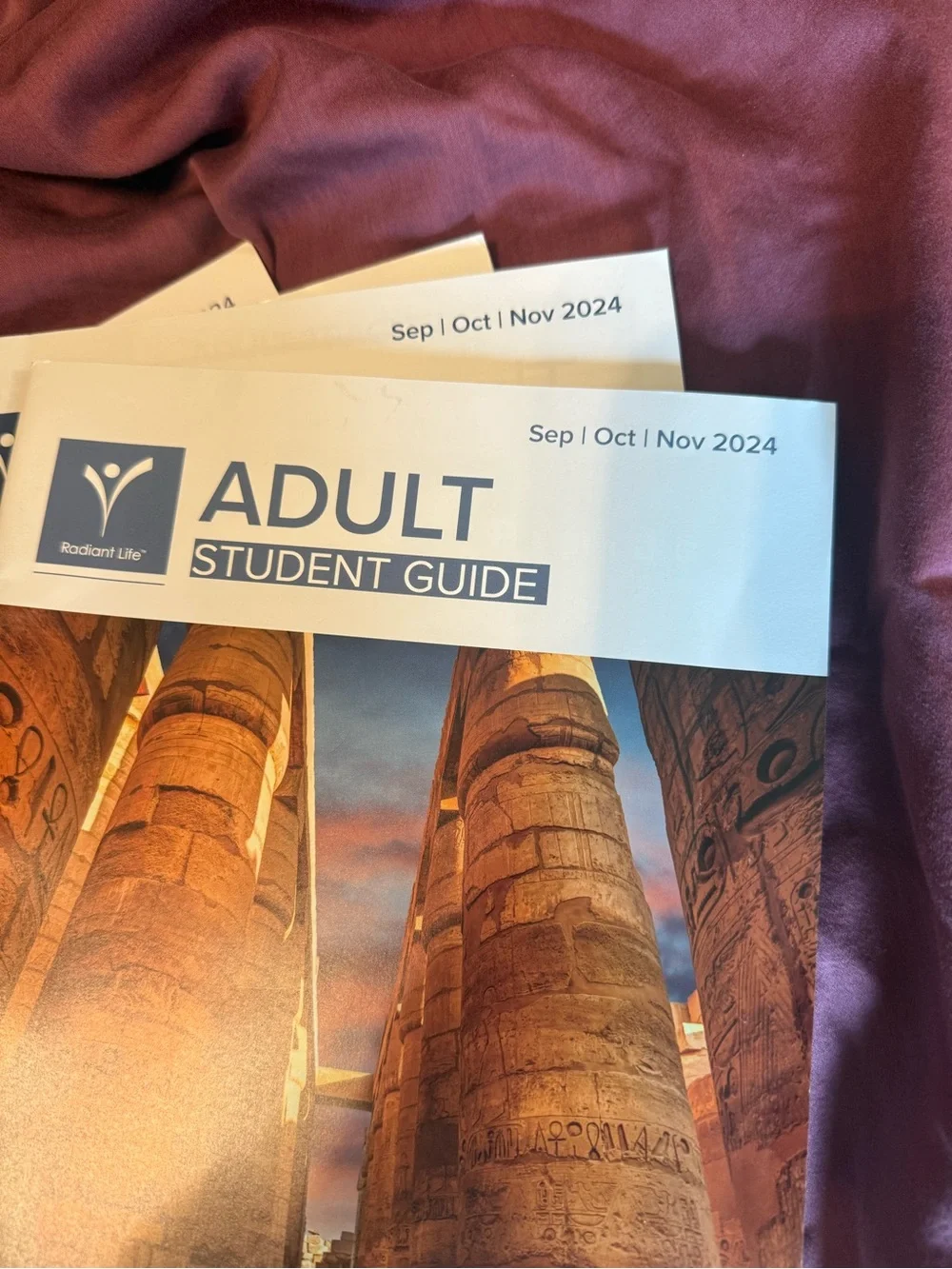 Adult Student Guide - Orange & White Cover (Set)